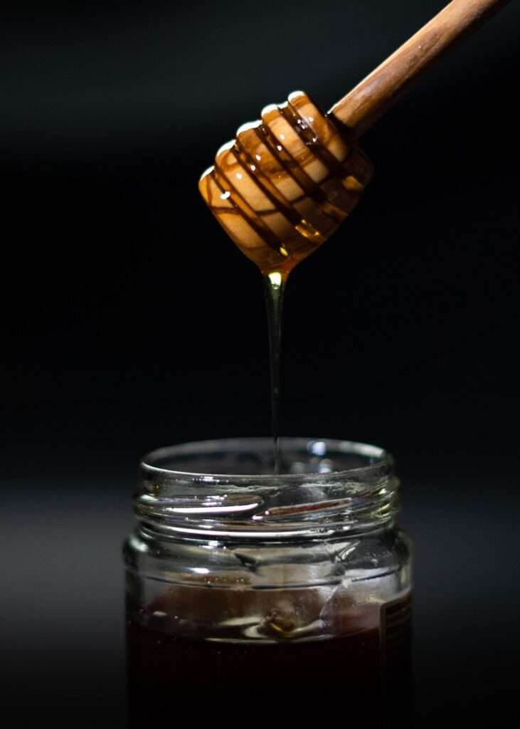 mint infused honey