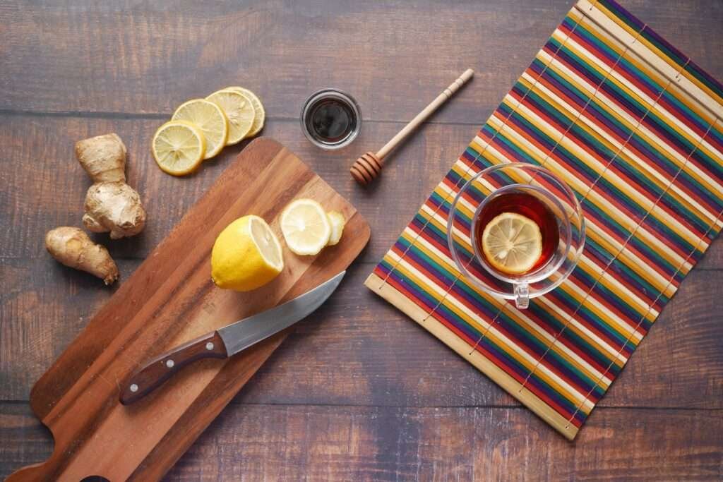 Ginger Lemon Shots