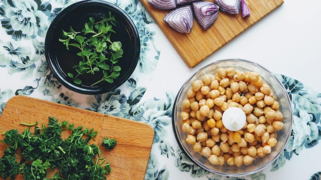 High protein hummus