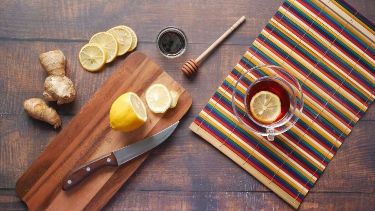 Ginger Lemon Shots